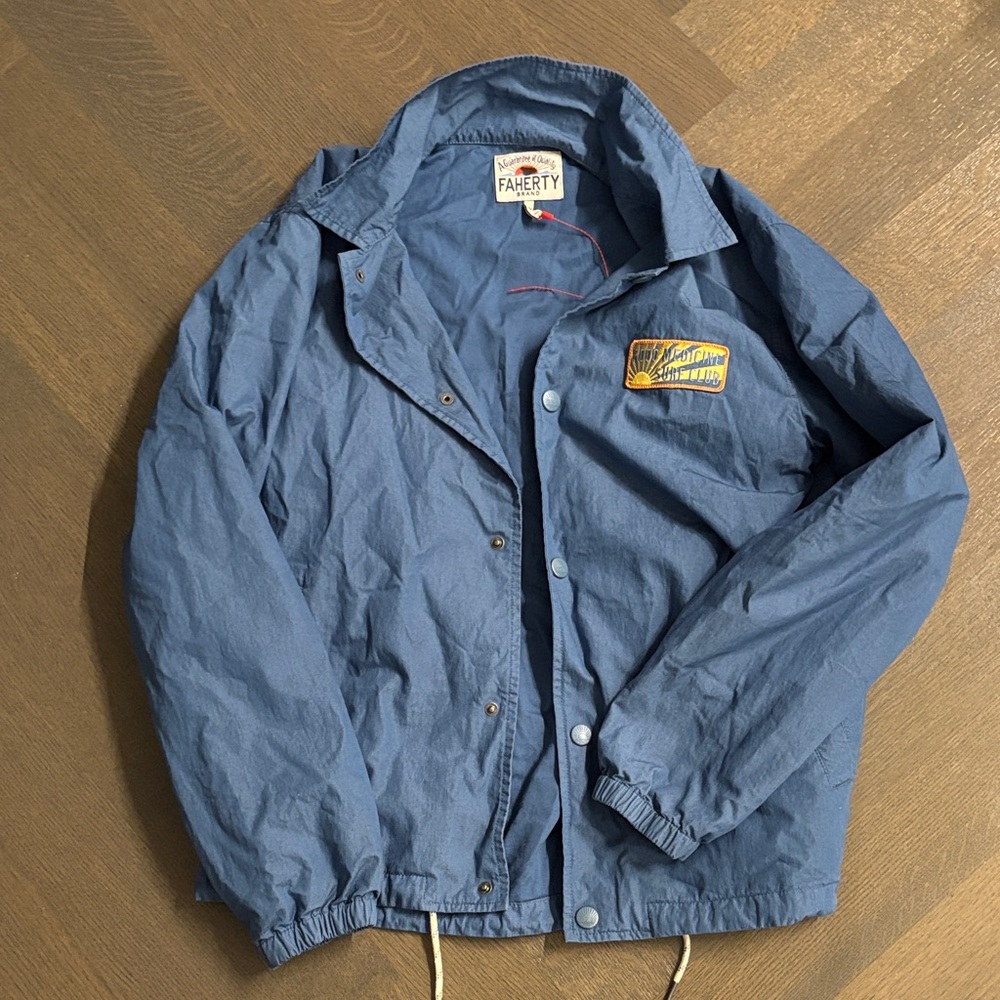 Faherty Lightweight Blue Jacket - image 2
